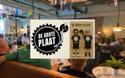 Wielercafé in Downtown tijdens Veenendaalse wielerweek